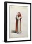 Costume Sketch for Role of Monk for Premiere of Opera Don Carlos-Giuseppe Verdi-Framed Giclee Print