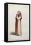 Costume Sketch for Role of Monk for Premiere of Opera Don Carlos-Giuseppe Verdi-Framed Stretched Canvas