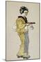 Costume Sketch for Role of Suzuki in First Act of Opera Madame Butterfly, 1904-Giacomo Puccini-Mounted Giclee Print
