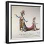 Costume Sketch for Zelmira-Giacomo Pregliasco-Framed Giclee Print