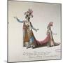 Costume Sketch for Zelmira-Giacomo Pregliasco-Mounted Giclee Print