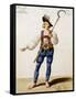 Costume Sketch-Hippolyte Lecomte-Framed Stretched Canvas