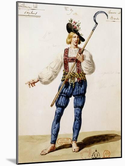 Costume Sketch-Hippolyte Lecomte-Mounted Giclee Print