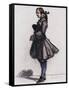 Costume Sketch-Maxime Dethomas-Framed Stretched Canvas