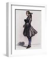 Costume Sketch-Maxime Dethomas-Framed Giclee Print