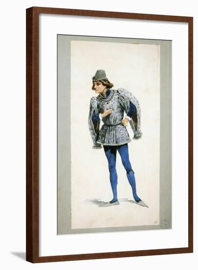 Costume Sketch-Adolfo Hohenstein-Framed Giclee Print