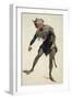 Costume Sketch-Adolfo Hohenstein-Framed Premium Giclee Print