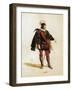 Costume Sketch-Filippo Peroni-Framed Giclee Print