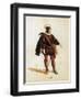 Costume Sketch-Filippo Peroni-Framed Giclee Print