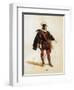 Costume Sketch-Filippo Peroni-Framed Giclee Print