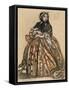 Costume Sketch-Maxime Dethomas-Framed Stretched Canvas