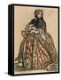 Costume Sketch-Maxime Dethomas-Framed Stretched Canvas