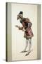 Costume Sketch-Adolfo Hohenstein-Stretched Canvas