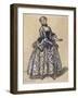 Costume Sketch-Maxime Dethomas-Framed Giclee Print