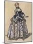 Costume Sketch-Maxime Dethomas-Mounted Giclee Print