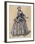 Costume Sketch-Maxime Dethomas-Framed Giclee Print