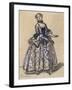 Costume Sketch-Maxime Dethomas-Framed Giclee Print