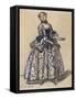 Costume Sketch-Maxime Dethomas-Framed Stretched Canvas