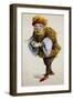 Costume Sketch-Adolfo Hohenstein-Framed Giclee Print