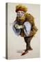 Costume Sketch-Adolfo Hohenstein-Stretched Canvas