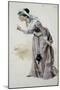 Costume Sketch-Adolfo Hohenstein-Mounted Giclee Print