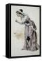 Costume Sketch-Adolfo Hohenstein-Framed Stretched Canvas