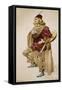 Costume Sketch-Adolfo Hohenstein-Framed Stretched Canvas