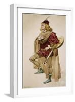 Costume Sketch-Adolfo Hohenstein-Framed Giclee Print