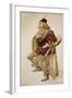 Costume Sketch-Adolfo Hohenstein-Framed Giclee Print