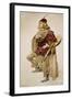 Costume Sketch-Adolfo Hohenstein-Framed Giclee Print