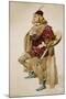 Costume Sketch-Adolfo Hohenstein-Mounted Giclee Print