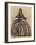 Costume Sketch-Maxime Dethomas-Framed Giclee Print