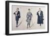 Costume Sketches for Male Characters in Premiere of Opera Fedora-Umberto Giordano-Framed Giclee Print