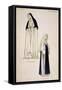 Costume Sketches for Sisters in Suor Angelica-null-Framed Stretched Canvas