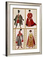 Costume Sketches-Leon Bakst-Framed Giclee Print