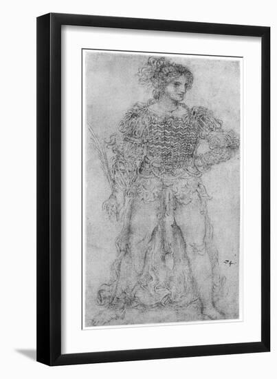 Costume Study, 1954-Leonardo da Vinci-Framed Giclee Print