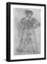 Costume Study, 1954-Leonardo da Vinci-Framed Giclee Print