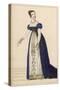 Costume, Woman, Fr. 1800-null-Stretched Canvas