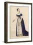 Costume, Woman, Fr. 1800-null-Framed Art Print