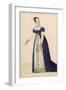 Costume, Woman, Fr. 1800-null-Framed Art Print