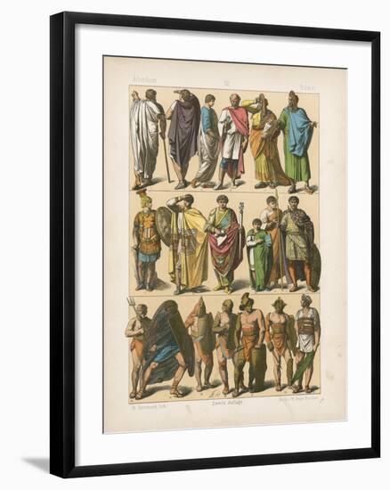 Costume-German School-Framed Giclee Print