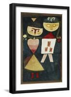 Costumed Couple-Paul Klee-Framed Giclee Print