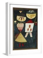 Costumed Couple-Paul Klee-Framed Giclee Print
