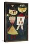 Costumed Couple-Paul Klee-Stretched Canvas