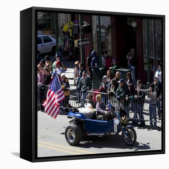 Costumed On Go Carts For Mardi Gras-Carol Highsmith-Framed Stretched Canvas