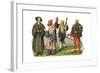 Costumes, 16th Century-Edward May-Framed Giclee Print