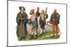 Costumes, 16th Century-Edward May-Mounted Giclee Print