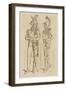 Costumes at the Gates to the Coronation of Napoleon I-Raphael Jacquemin-Framed Giclee Print