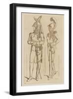 Costumes at the Gates to the Coronation of Napoleon I-Raphael Jacquemin-Framed Giclee Print