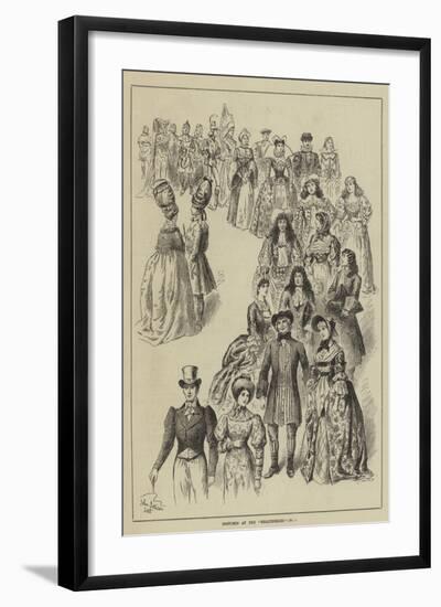 Costumes at the Healtheries-John Jellicoe-Framed Giclee Print